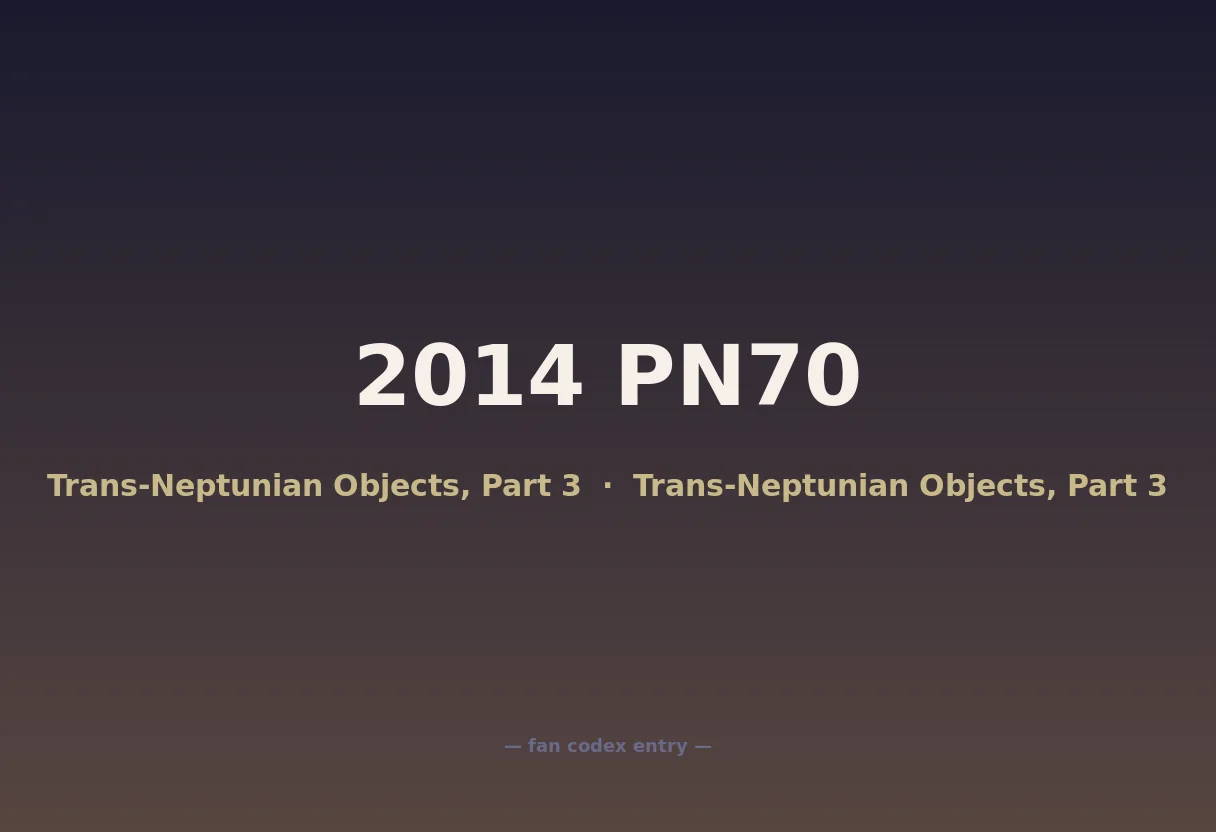 2014 PN70