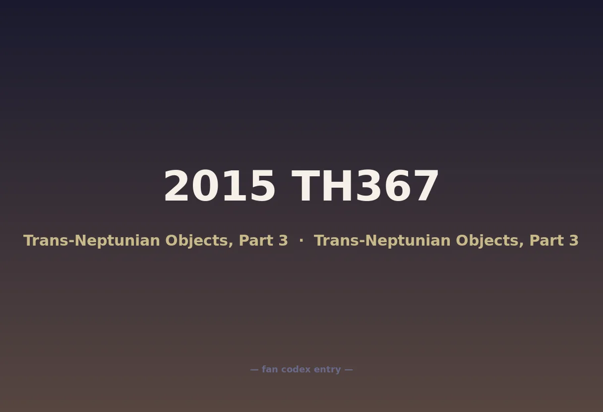 2015 TH367