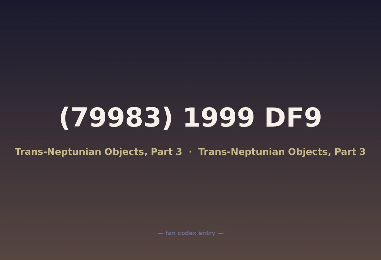 (79983) 1999 DF9