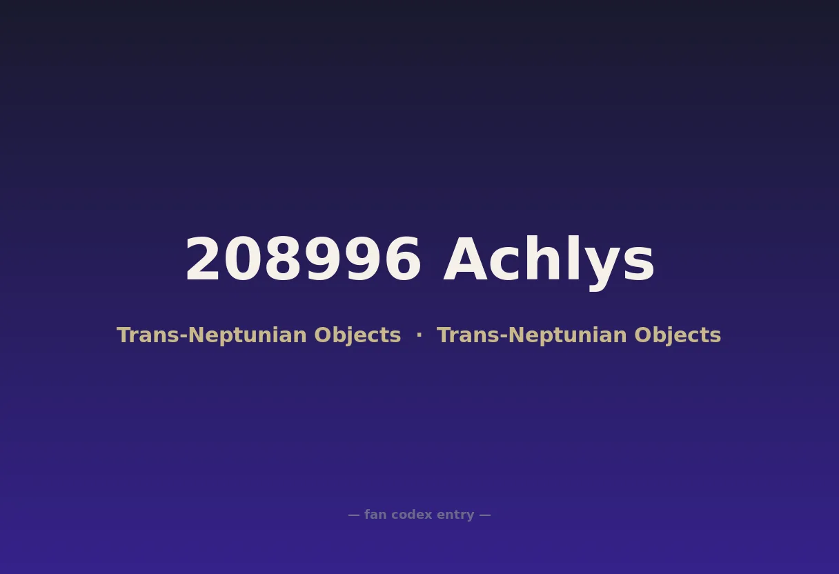 208996 Achlys