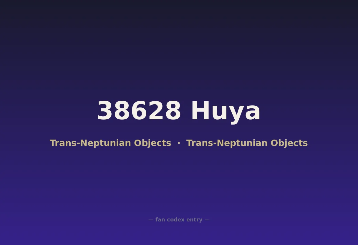 38628 Huya