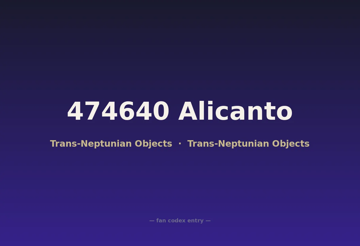 474640 Alicanto