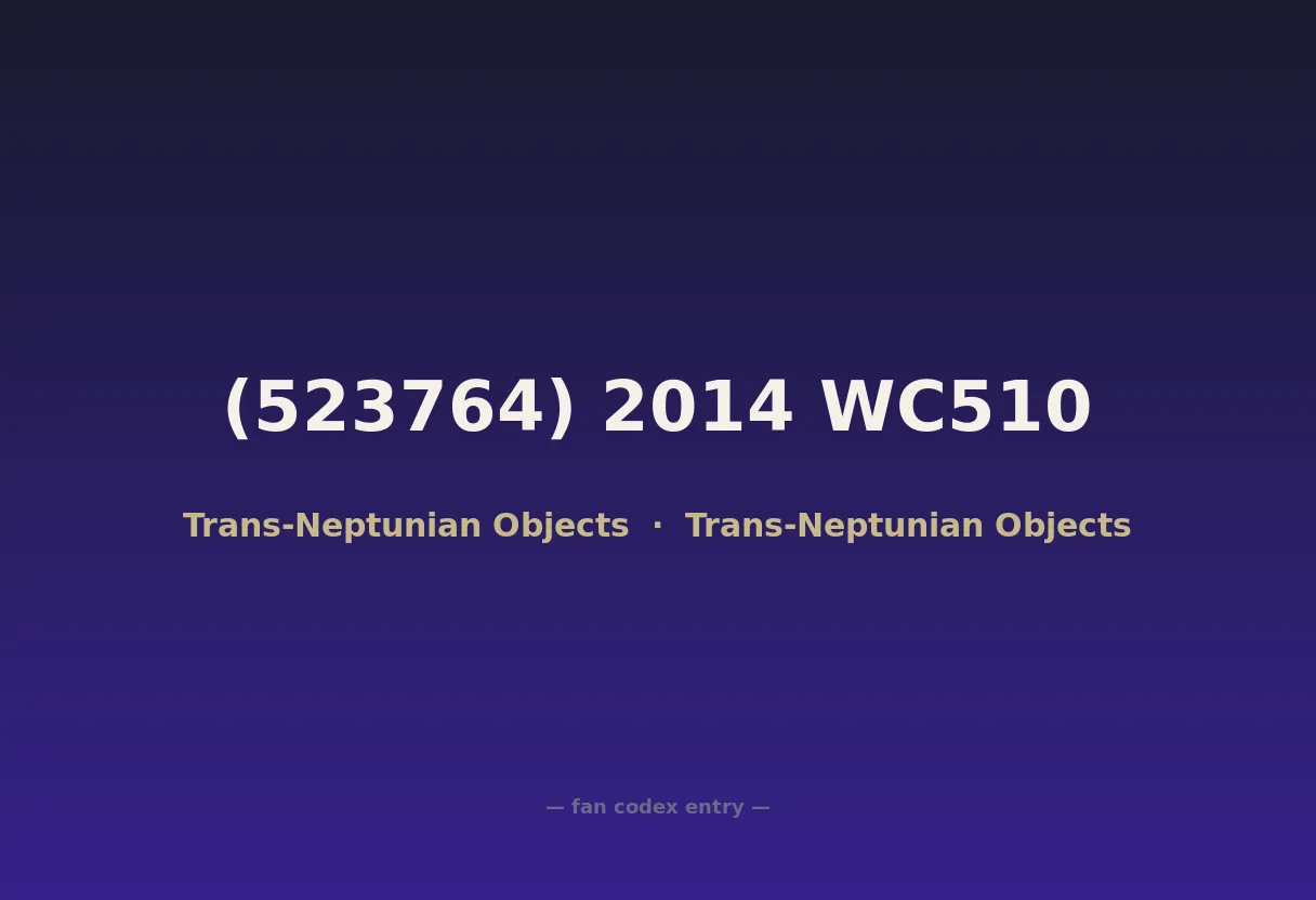 (523764) 2014 WC510