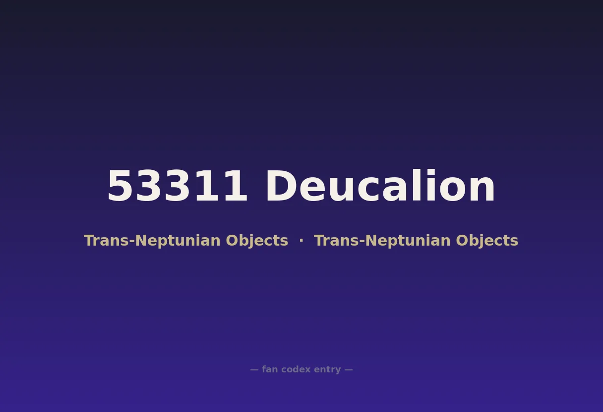 53311 Deucalion