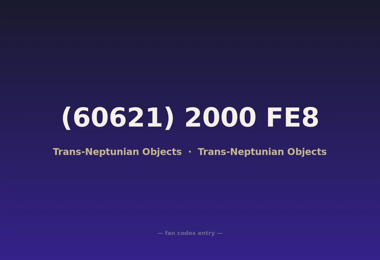 (60621) 2000 FE8