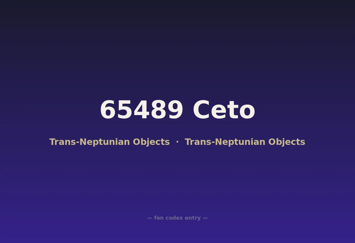 65489 Ceto