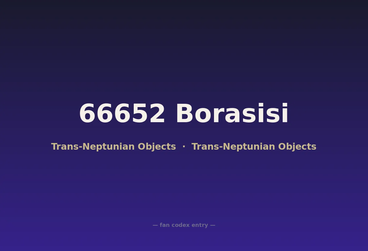 66652 Borasisi