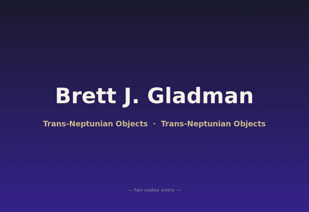 Brett J. Gladman