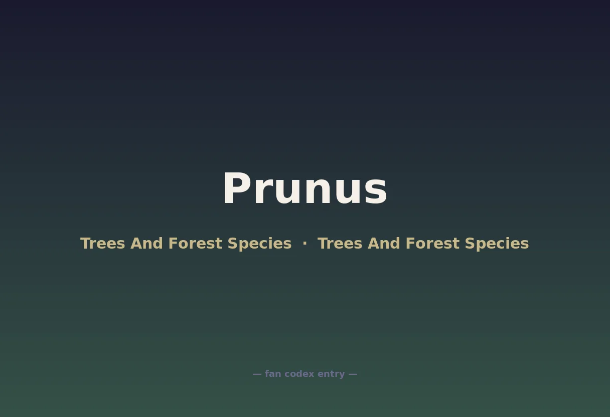 Prunus