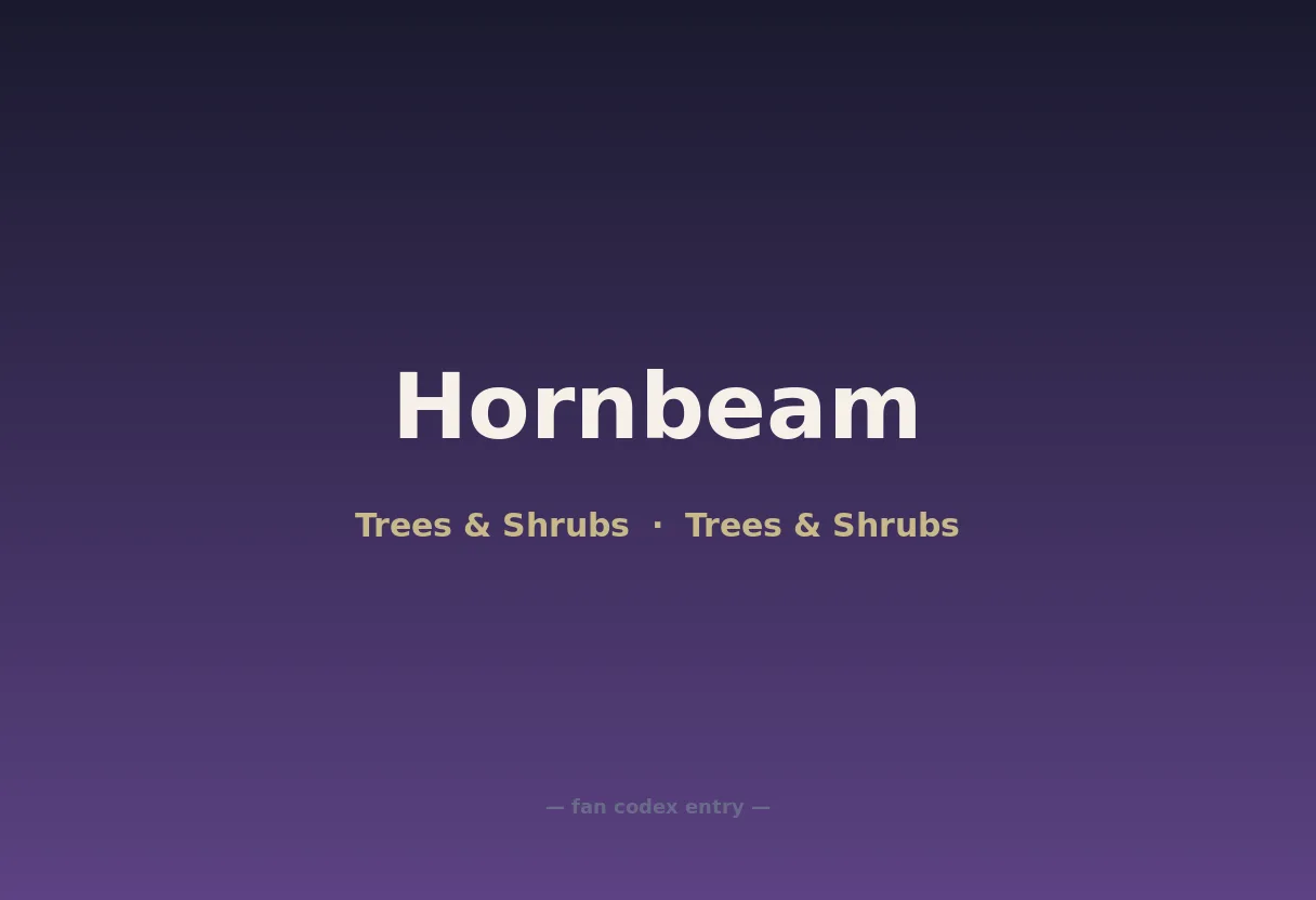 Hornbeam