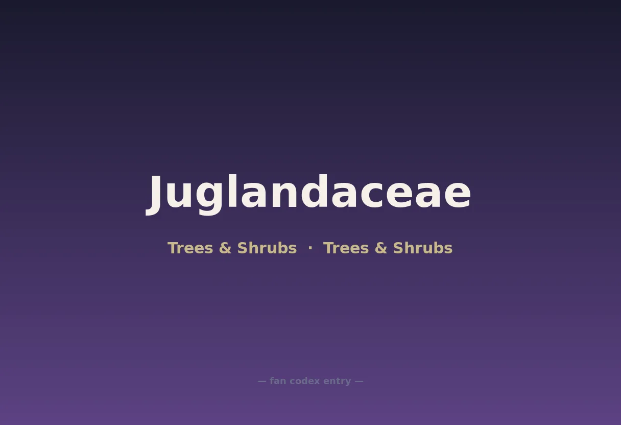 Juglandaceae