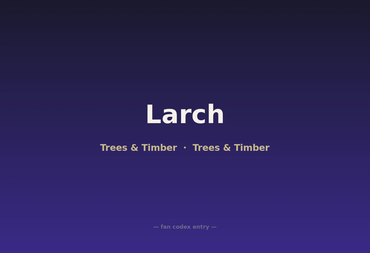 Larch