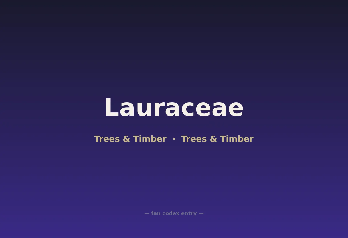 Lauraceae