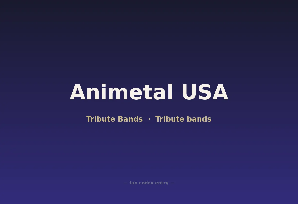 Animetal USA