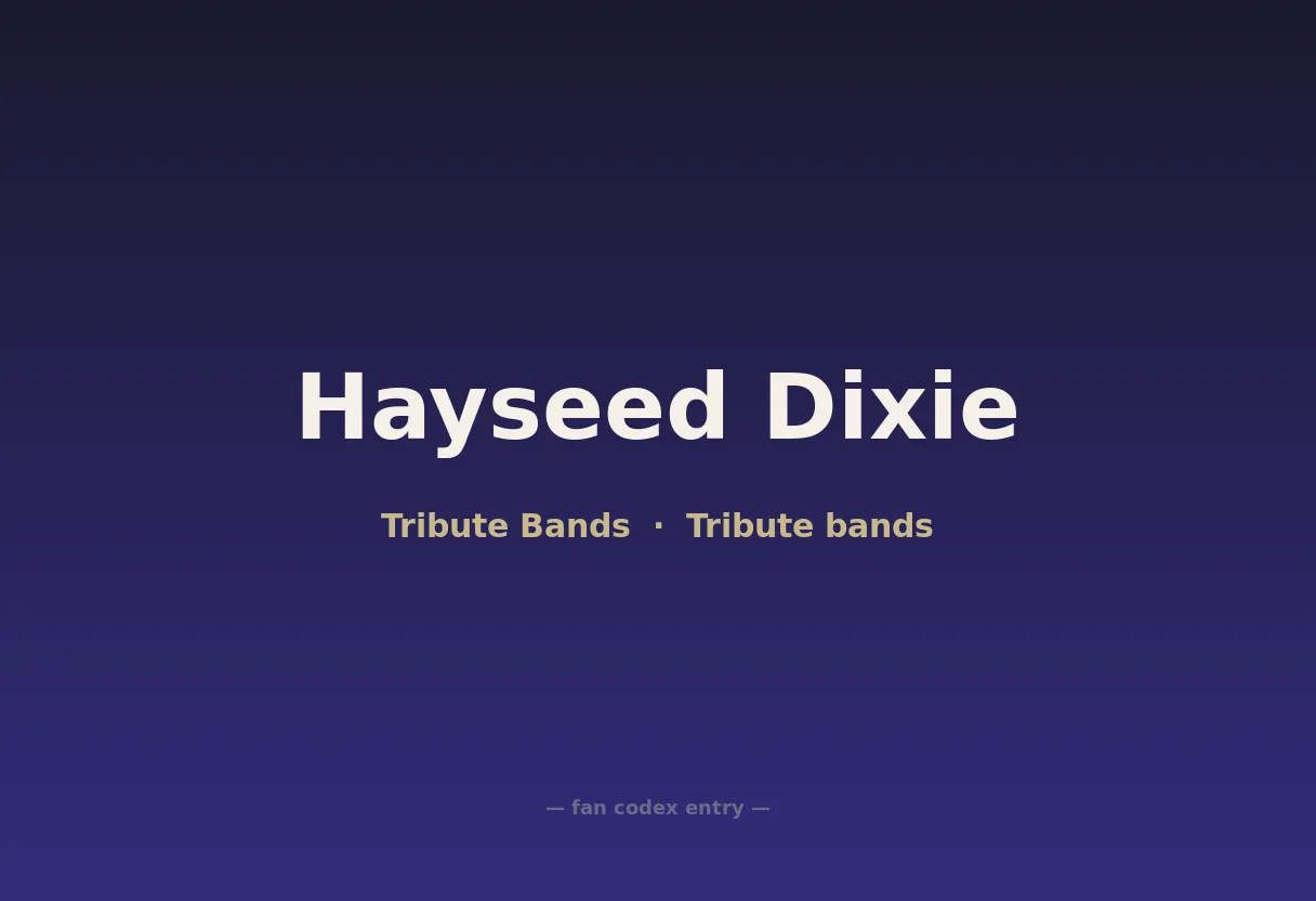 Hayseed Dixie