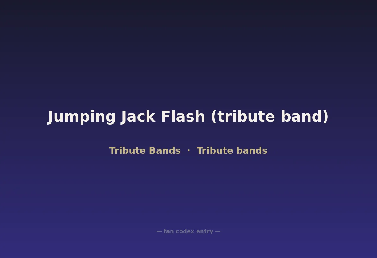 Jumping Jack Flash (tribute band)
