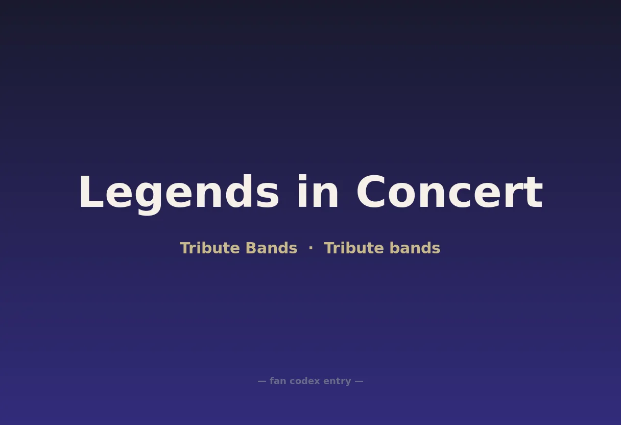 Legends in Concert
