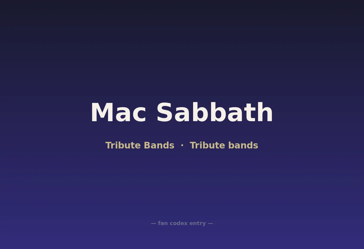 Mac Sabbath
