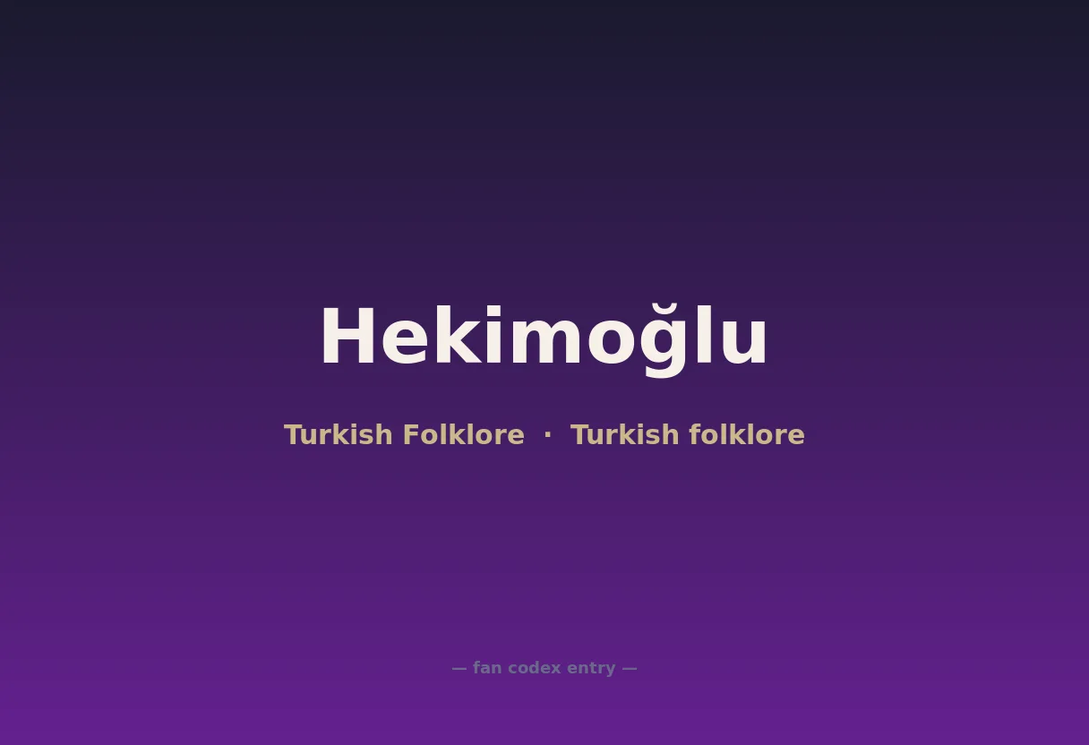 Hekimoğlu