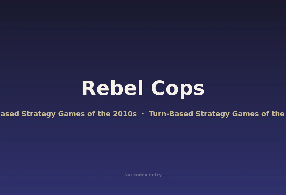 Rebel Cops