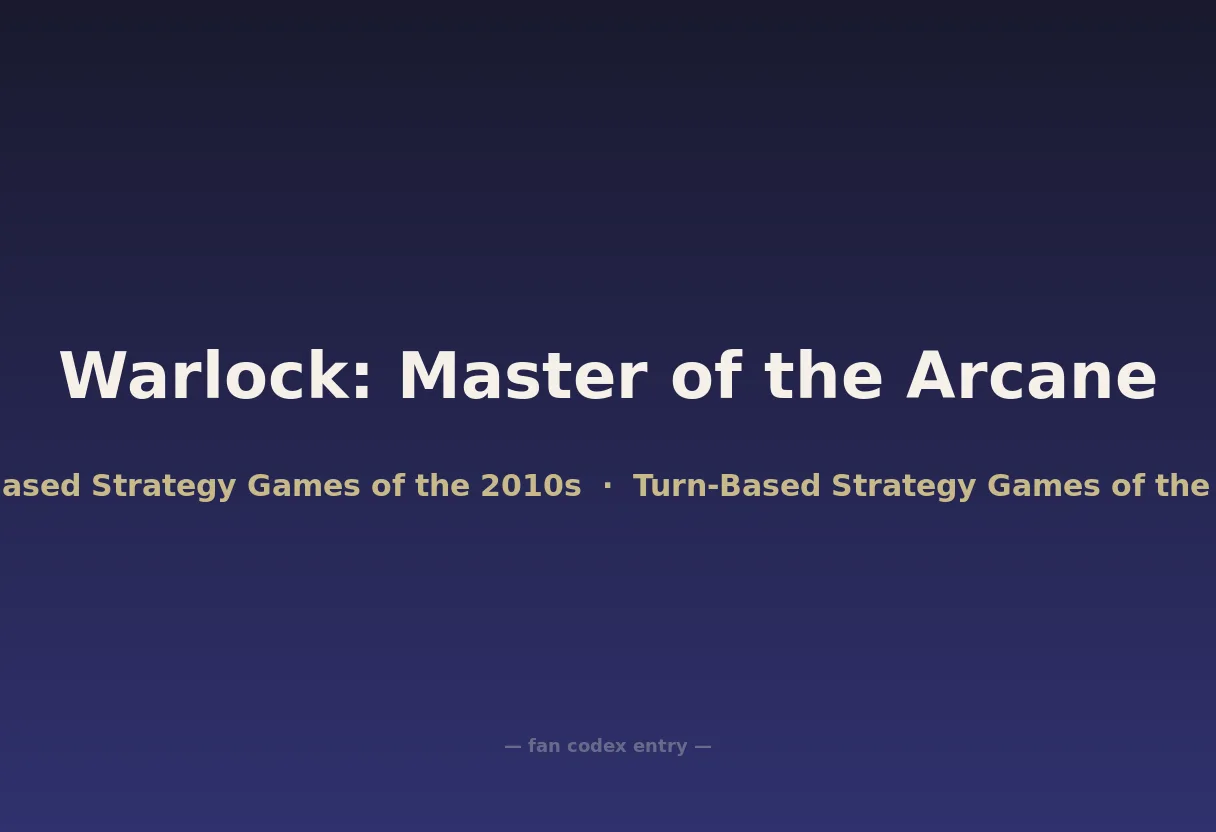 Warlock: Master of the Arcane