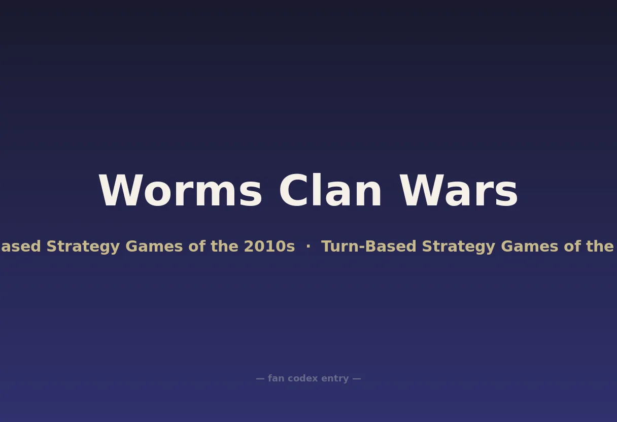 Worms Clan Wars
