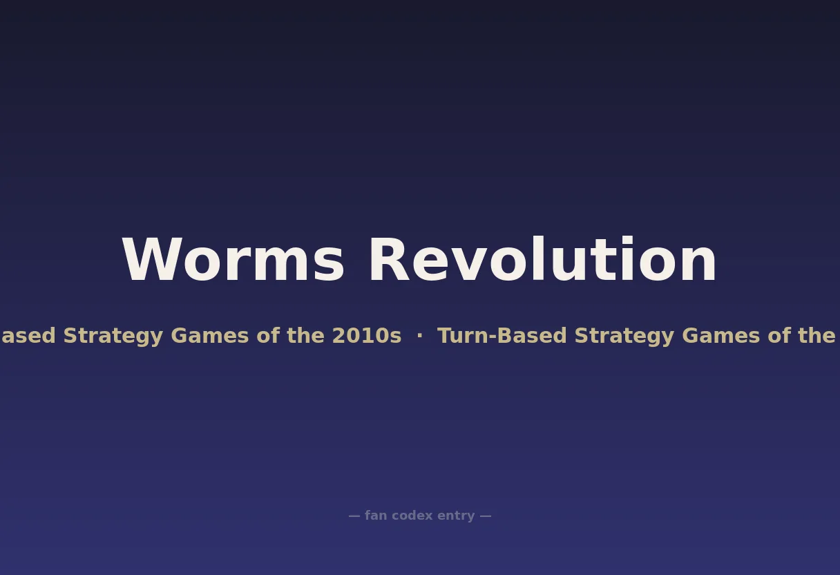 Worms Revolution