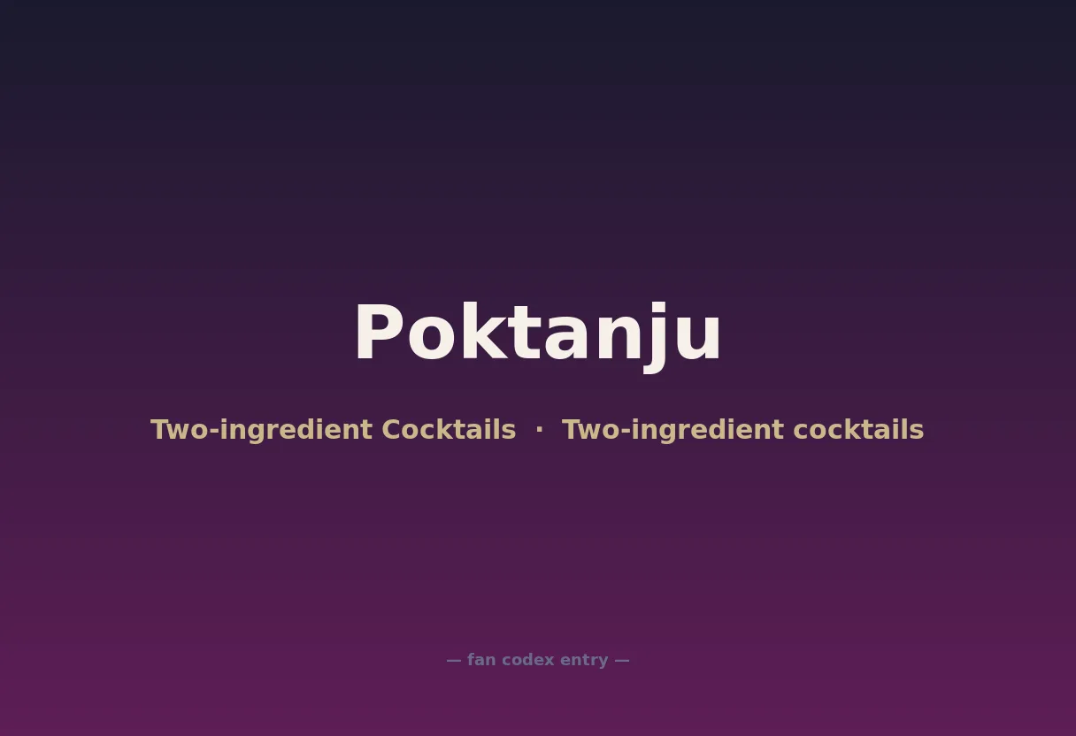 Poktanju