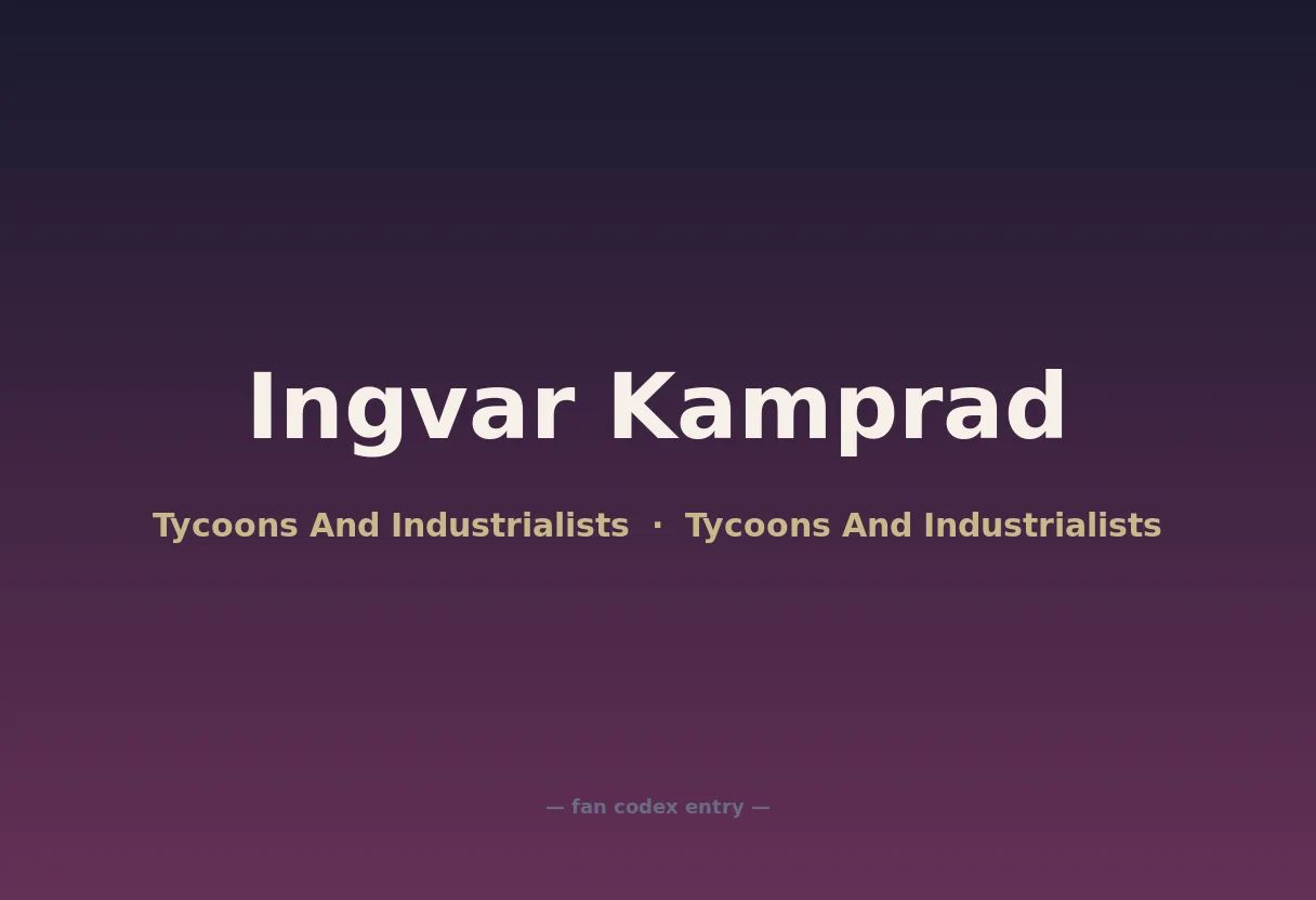 Ingvar Kamprad