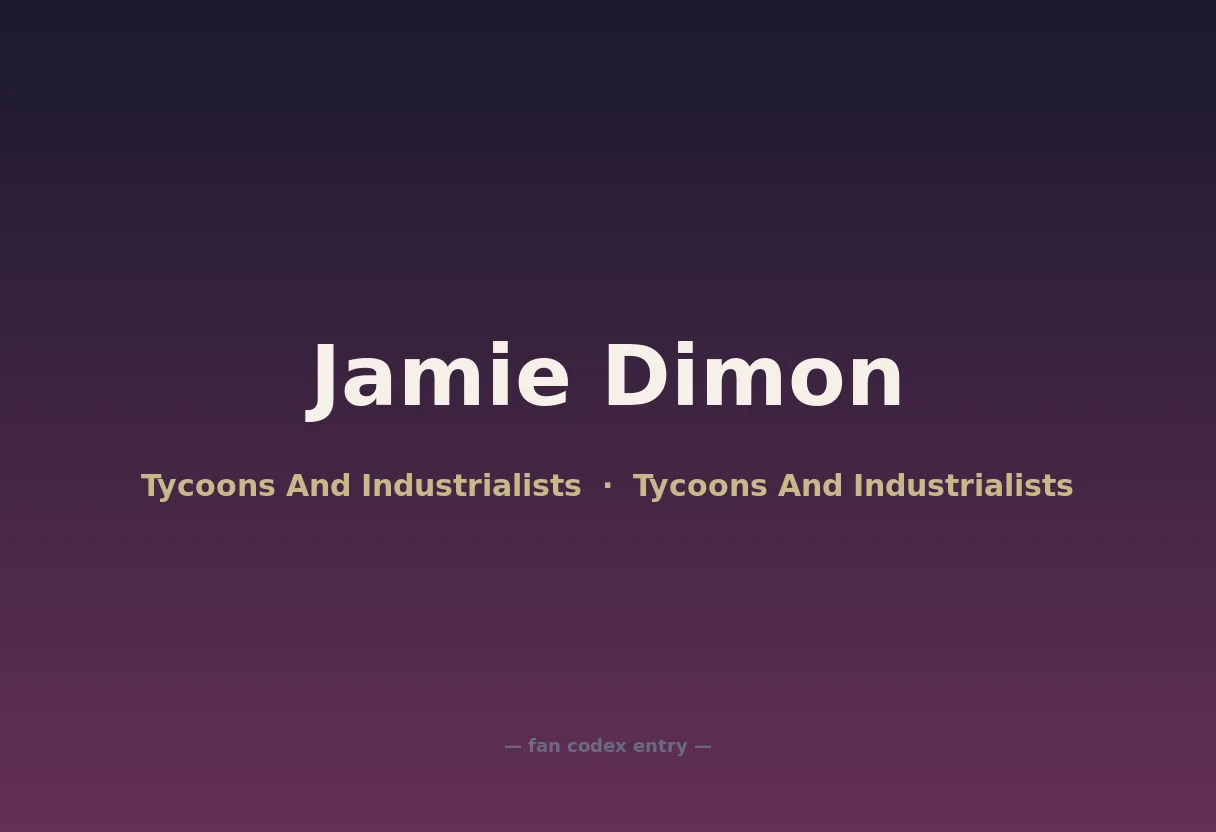 Jamie Dimon