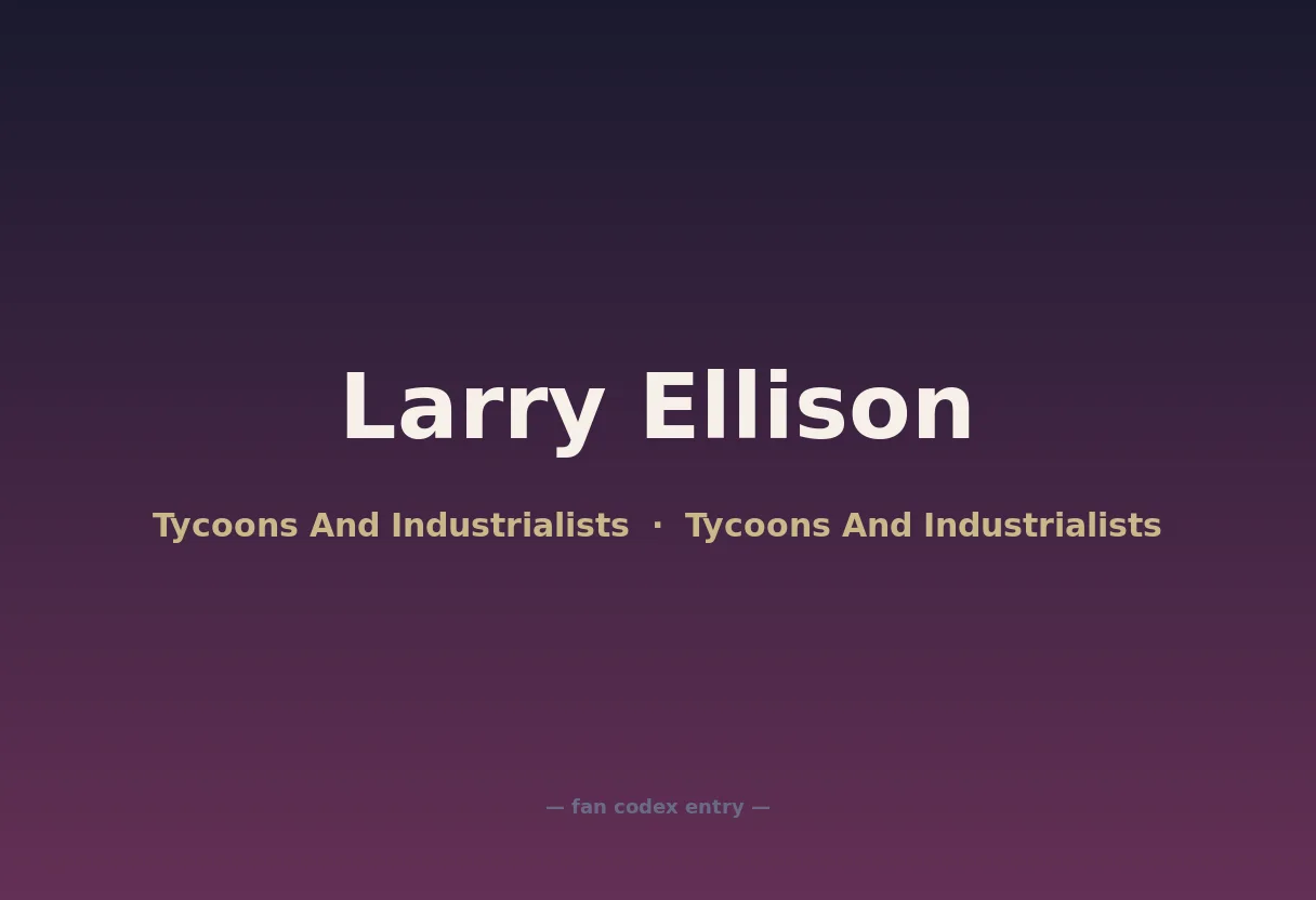 Larry Ellison