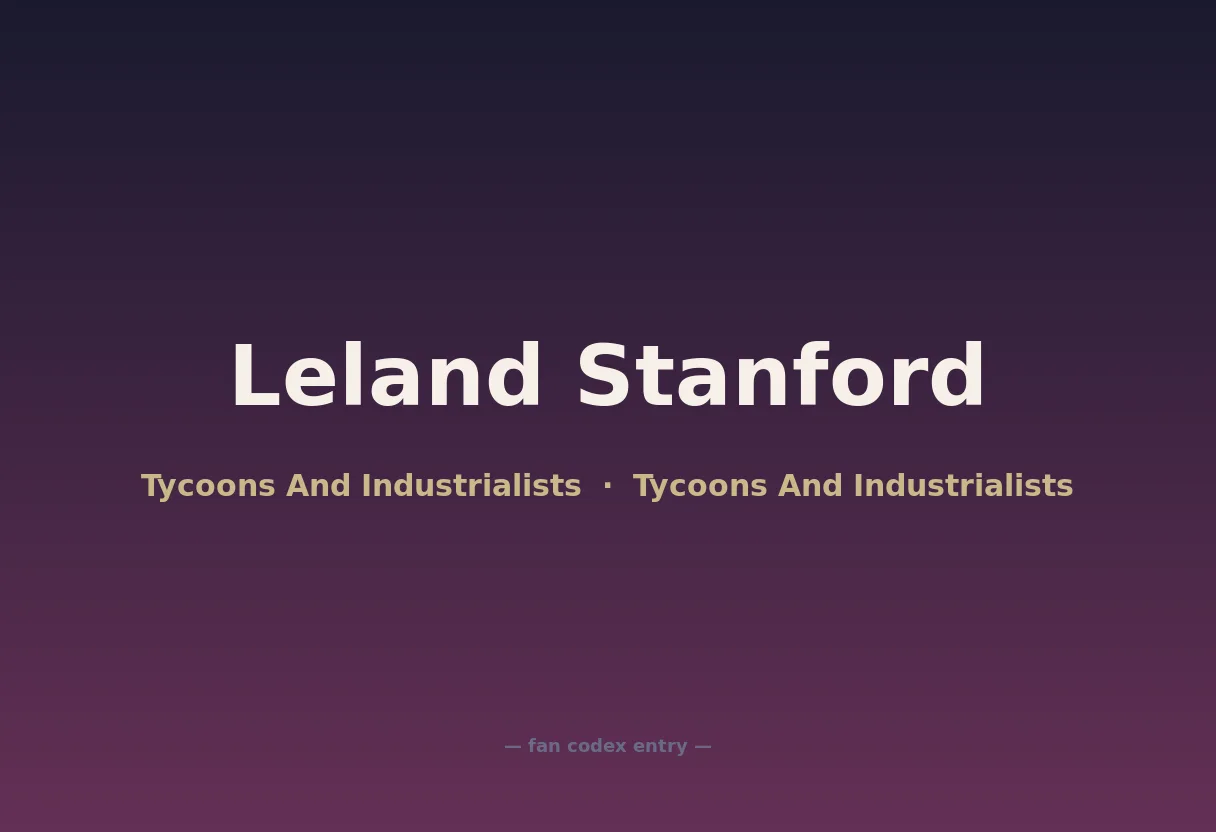 Leland Stanford