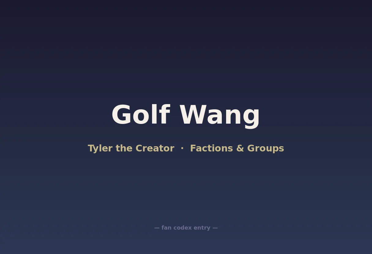 Golf Wang