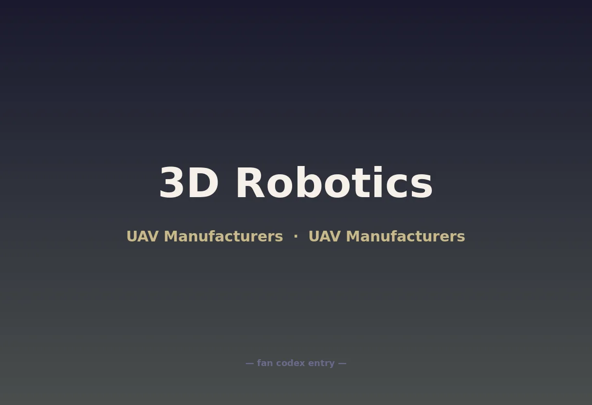 3D Robotics