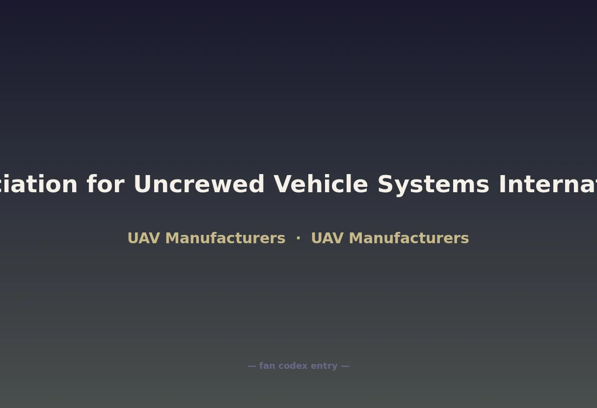 Association for Uncrewed Vehicle Systems International