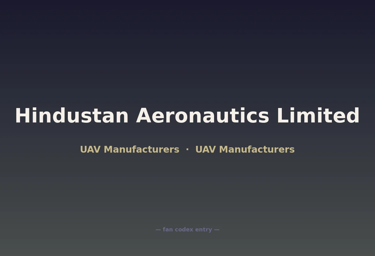 Hindustan Aeronautics Limited