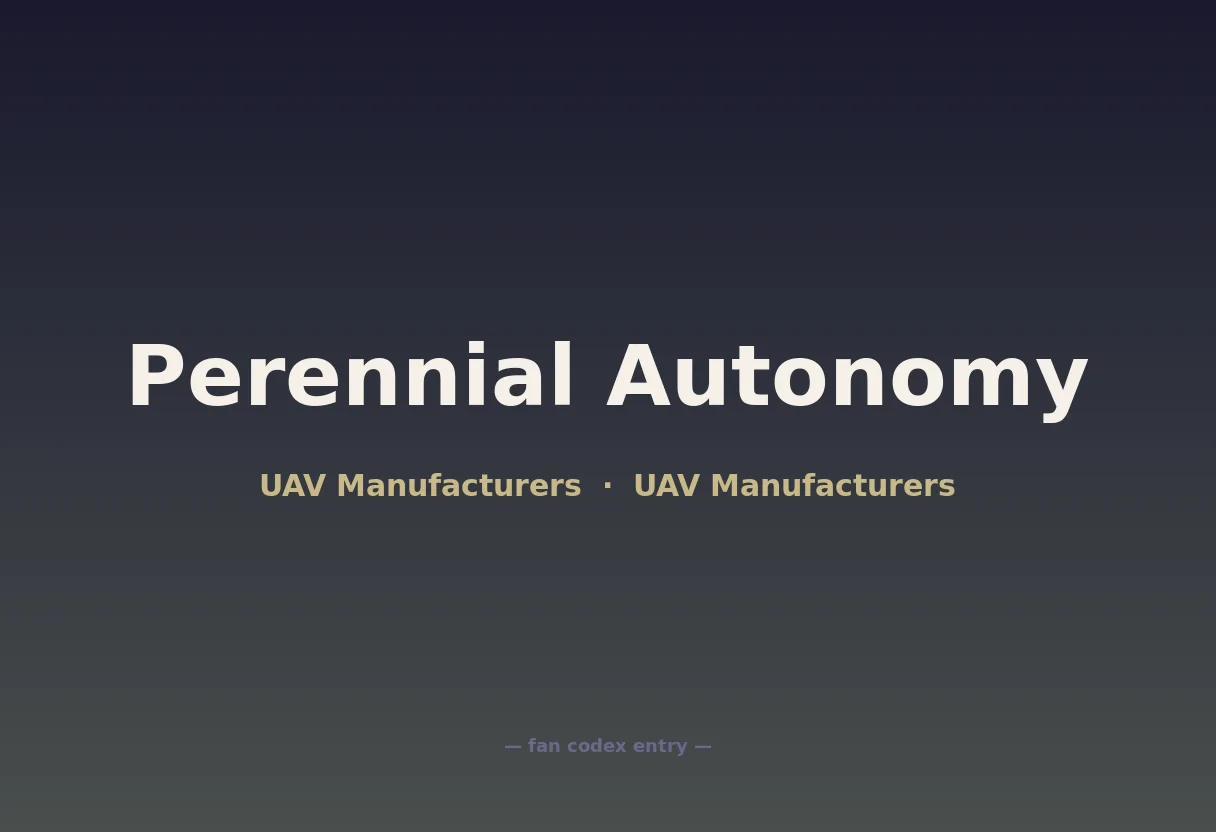 Perennial Autonomy