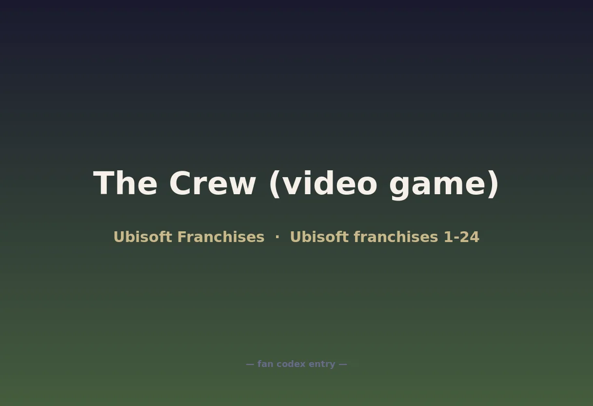 The Crew (video game)