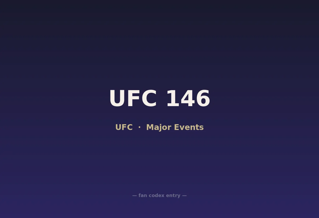 UFC 146