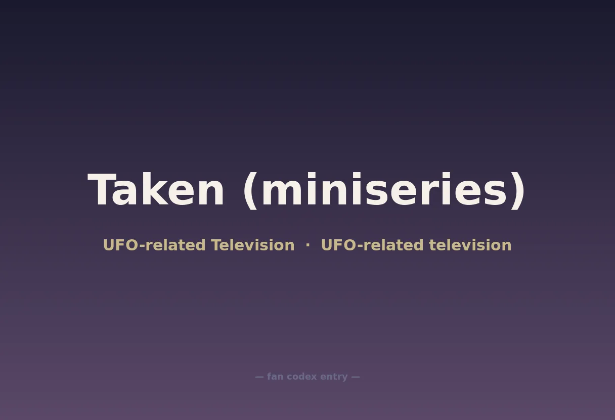 Taken (miniseries)