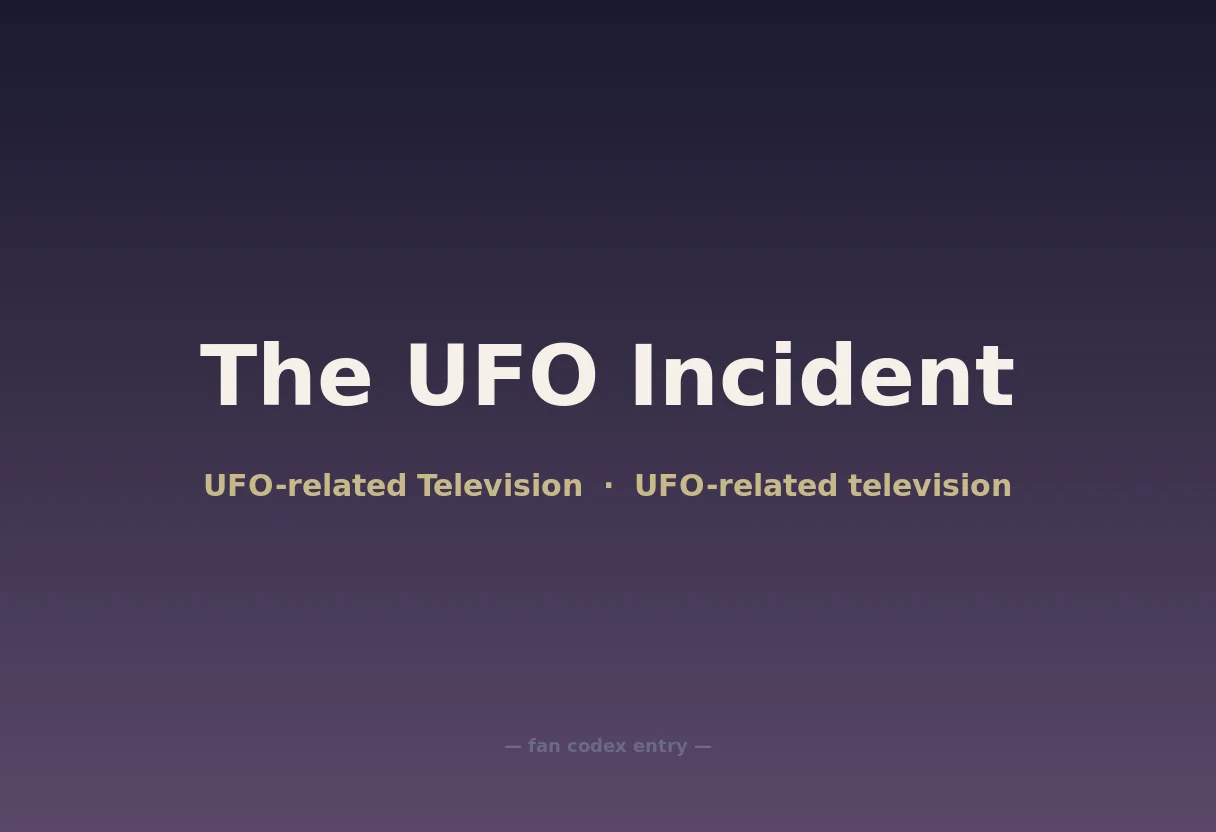 The UFO Incident