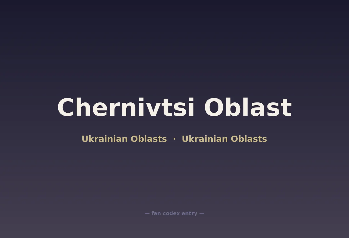 Chernivtsi Oblast