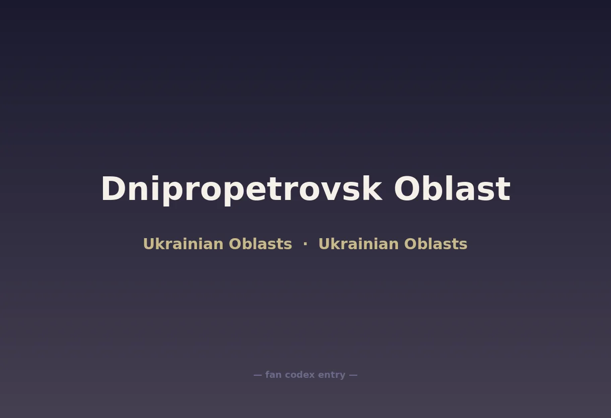 Dnipropetrovsk Oblast