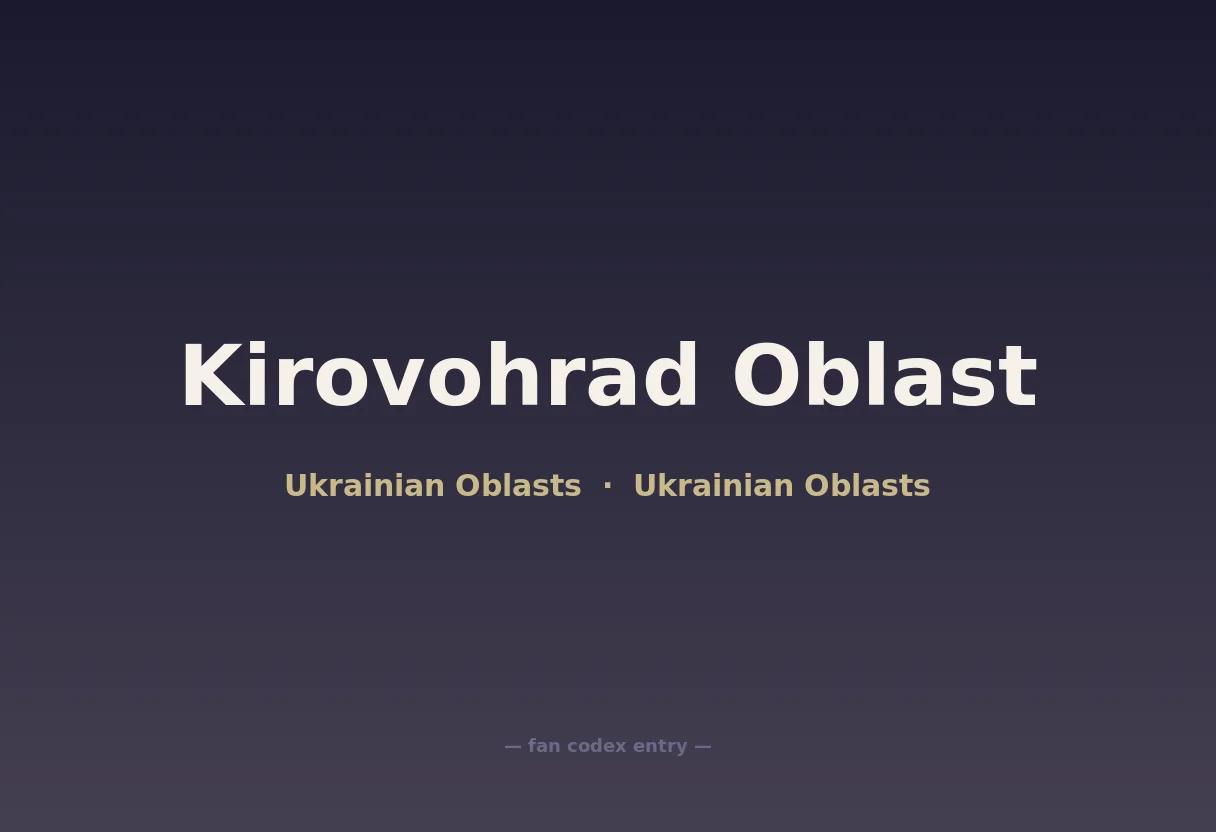 Kirovohrad Oblast