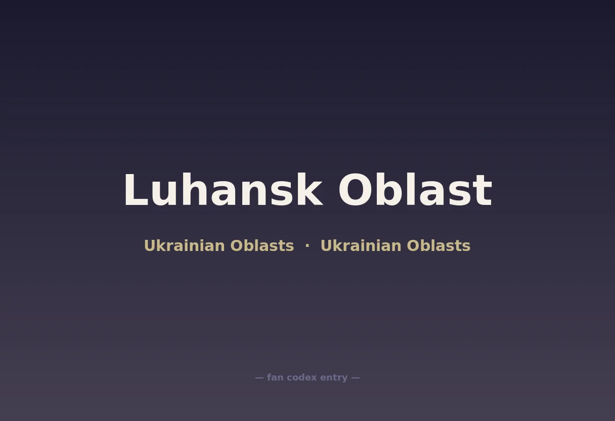 Luhansk Oblast