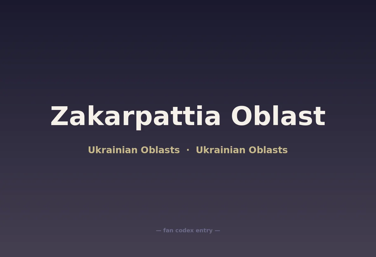 Zakarpattia Oblast