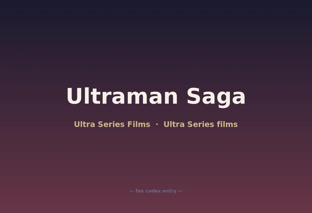 Ultraman Saga
