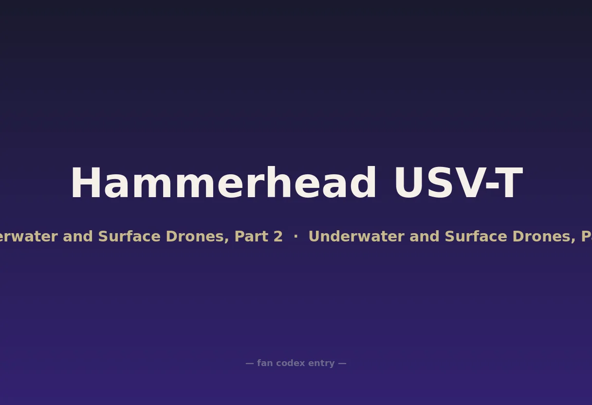 Hammerhead USV-T