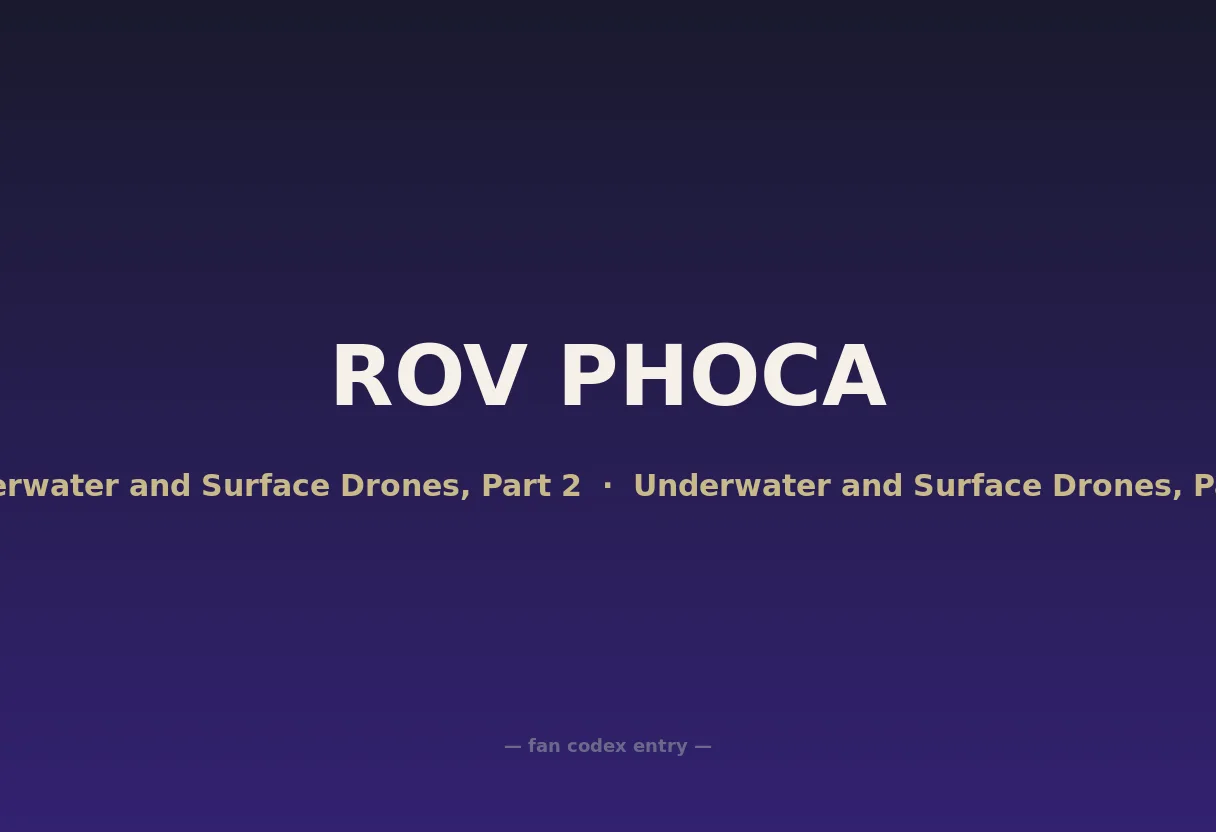 ROV PHOCA