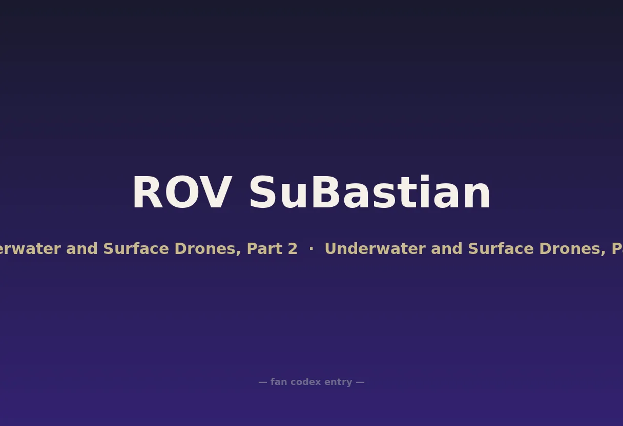 ROV SuBastian
